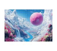 Puzzle 1000 Piezas Planeta, Rompecabezas Adultos Caer, Puzzles 1000 Piezas Adultos, Rompecabezas de Madera con Caja Regalo, Puzzles Clásico para Toda la Familia, Regalos Originales para Hombre, -2048