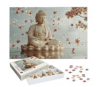 Puzzle 1000 Piezas Primavera, Puzzle Zen con Caja para Adultos, 75x50cm, DIY 1000 Piezas Rompecabezas Madera para Adultos, Rompecabezas Desafiante para Decoracion Hogar y Paredes, Regalo Mujer, -6835