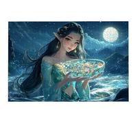 Puzzle 1000 Piezas Princesa, Puzzle Anime para Adultos, un Rompecabezas Desafiante para Adultos, Rompecabezas Madera para Toda la Familia, Puzzles con Caja para Decoracion Hogar, Regalo Mujer, -8438