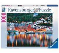 Puzzle 1000 Piezas: Puerto de Bergen