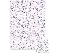 Puzzle 1000 Piezas PurpleDotsPatrón-AbstractWatercolorStyle Rompecabezas 70x50cm/1000pcs Regalos para Adultos Y Niños Cartón 100% Reciclado Creative Intelectual Desafío