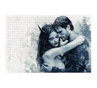 Puzzle 1000 Piezas, Puzzle Ángel con Caja para Adultos, 1000 Piezas Rompecabezas Adultos, Demonio Rompecabezas Madera Desafiante para Decoración Hogar y Paredes, Regalo Mujer, Regalo Hombre, -7987