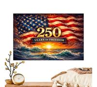 Puzzle 1000 Piezas - Puzzle Conmemorativo Estimulante 1776-2026, Cumpleaños Históricos | para Casa Sala de estar Oficina Apasionados Historia Días Festivos