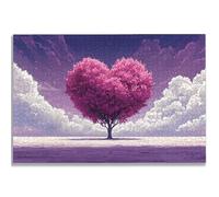 Puzzle 1000 Piezas, Puzzle Flores de Cerezo con Caja para Adultos, DIY Enamorado Rompecabezas Madera para Adultos, 1000 Piezas Rompecabezas Desafiante, Decoracion Hogar, Regalo Mujer/Hombre, -1610