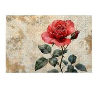 Puzzle 1000 Piezas, Puzzle Rosa con Caja para Adultos, 1000 Piezas Rompecabezas Adultos, Misterio Rompecabezas Madera Desafiante para Decoración Hogar y Paredes, Regalo Mujer, Regalo Hombre, -6687