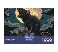 Puzzle 1000 Piezas RatónJuego Educativo Pasatiempo Creativo The Source of Plague Regalo Creativo para La Relajación Juguete Colorido para Niños De 8 A 12 Años 70x50cm/1000pcs