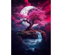Puzzle 1000 Piezas, Río del Árbol de la Luna Puzzles para Adultos,Rompecabezas de Adultos, Juguetes de Regalo Entretenimento Puzzle, Juego de Rompecabezas