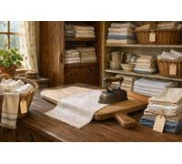 Puzzle 1000 Piezas Sala Lino Planchado Madera