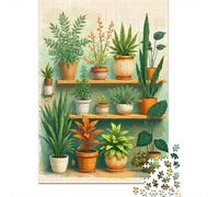 Puzzle 1000 Piezas Scaffale per impianti interni Rompecabezas 70x50cm/1000pcs Regalos para Adultos Y Niños DIY Descompresión