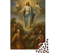 Puzzle 1000 Piezas Scena dell'Ascensione di Gesù Rompecabezas 70x50cm/1000pcs Regalos para Adultos Y Niños DIY Descompresión