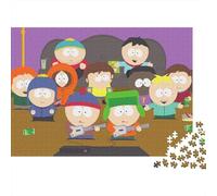 Puzzle 1000 Piezas South_Park para Adultos Y Adolescentes - Rompecabezas De Madera Premium Cartoon, Juego De Lógica Creativo, Idea 1000pcs (75x50cm)