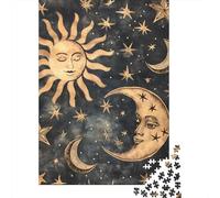 Puzzle 1000 Piezas SunMoonStars Rompecabezas 70x50cm/1000pcs Regalos para Adultos Y Niños Cartón 100% Reciclado Creative Intelectual Desafío