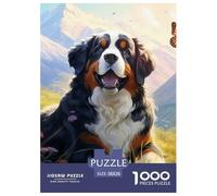 Puzzle 1000 Piezas Tibetan Mastiff Juego Educativo Pasatiempo Creativo Plateau Regalo Creativo para La Relajación para Adultos Y Niños 38x26cm/1000pcs