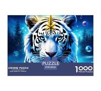 Puzzle 1000 Piezas TigreJuego Educativo Entretenimento Multicolor Siberia Juego Familiar Regalo para Adultos Y Niños 38x26cm/1000pcs