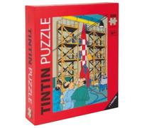 Puzzle 1000 piezas Tintín, el cohete lunar XFLR6 + póster 48 x 67 cm (81567)