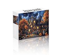 Puzzle 1000 Piezas Todos los Santos, Obra de Arte de Juegos de Puzzle Castillo, Juegos Divertidos Dificultad Rompecabezas Adultos, Entretenimento Decoración Hogar Regalos Creativos Juguetes 4 Años V-2