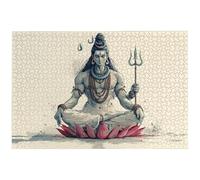 Puzzle 1000 Piezas Zen, Puzzle India para Adultos, un Rompecabezas Desafiante para Adultos, Rompecabezas Madera para Toda la Familia, Puzzles con Caja para Decoracion Hogar, Ideas Regalo Mujer, -8878