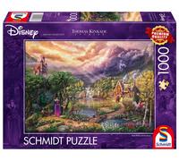 Puzzle 1000 PQ T. Kinkade Blancanieves y la malvada reina Disney 112732