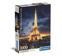 Clementoni - Puzzle 1000 piezas Torre Eiffel ㅤ