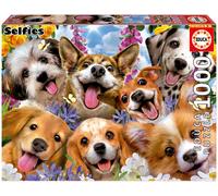 Puzzle 1000 Selfie de Perros - EDUCA