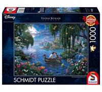 Schmidt Mickey y Minnie Spiele 57370 Thomas Kinkade, Disney, The Little Mermaid and Prince Eric, 1000 Piezas Puzzle, Multicolor, Normal