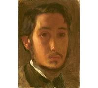 Puzzle 1000 Teile - Edgar Degas: Self-Portrait with White Collar, 1857"