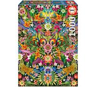 Educa - Tucanes, Catalina Estrada | Puzzle de 1000 Piezas para Adultos. Medidas: 48 x 68 cm. Incluye Cola Fix Puzzle. A Partir de 14 años (19934)