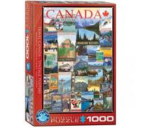 Puzzle 1000 Viajes Canadá Vintage Poste 6000-0778