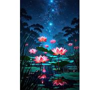 Puzzle 120 Piezas Adultos Loto Cielo Estrellado, Retos Divertidos, Relajarse, Desarrolla la Concentraciòn Mentàl, Rompecabezas Adultos 120 Piezas 25 x 20 cm