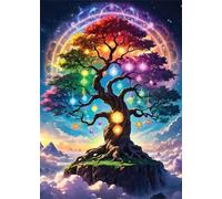 Puzzle 120 Piezas, Árbol mágico de la Vida Puzzles para Adultos,Rompecabezas de Adultos, Juguetes de Regalo Entretenimento Puzzle, Juego de Rompecabezas