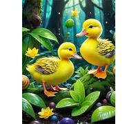Puzzle 120 Piezas, Patos Animales Puzzles para Adultos,Rompecabezas de Adultos, Juguetes de Regalo Entretenimento Puzzle, Juego de Rompecabezas