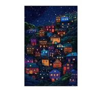 Puzzle 1200 Piezas Adultos Dibujos Animados Campo, Rompecabezas Imposable Entretenimiento Creativo Diversión, Puzzles Adultos 1200 Piezas 75 x 50 cm