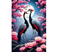 Puzzle 1200 Piezas Adultos Flores Luna Animales, Desarrolla la Concentraciòn y la Logica Desafío de Entretenimiento para la Mente, Puzzles 1200 Piezas 75 x 50 cm