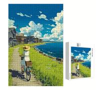 Puzzle 1200 Piezas Adultos Historietas & Mujer, Rompecabezas con Letras Traseras y Póster, Pasatiempo Antiestrés, Decoración de Pared, Regalo Decorar Mujer Hombre 75 x 50 cm (14 Años +) P3#1068