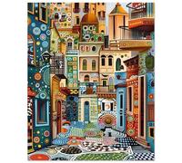 Puzzle 1200 Piezas, Casa de Dibujos Animados Puzzles para Adultos,Rompecabezas de Adultos, Juguetes de Regalo Entretenimento Puzzle, Juego de Rompecabezas