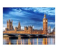 Puzzle 1200 Piezas, El Big Ben londinense Puzzles para Adultos,Rompecabezas de Adultos, Juguetes de Regalo Entretenimento Puzzle, Juego de Rompecabezas