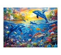 Puzzle 1200 Piezas, Paisajes de Animales del océano Puzzles para Adultos,Rompecabezas de Adultos, Juguetes de Regalo Entretenimento Puzzle, Juego de Rompecabezas