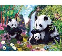 Puzzle 1200 Piezas, Panda del Paisaje Puzzles para Adultos,Rompecabezas de Adultos, Juguetes de Regalo Entretenimento Puzzle, Juego de Rompecabezas