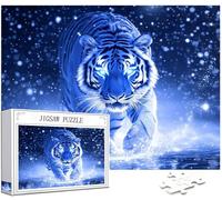 Puzzle 1314 Piezas Adultos, Sueño Puzzle Tigre Patrón Diseño, 75x50cm Gran Formato HD Color Jigsaw Adultos, DIY Artesanía Embalaje de Caja de Regalo, Home Room Wall Decor, Regalo Mujer Hombre,Model447