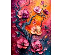 Puzzle 1314 Piezas, Árbol de Flores Puzzles para Adultos,Rompecabezas de Adultos, Juguetes de Regalo Entretenimento Puzzle, Juego de Rompecabezas