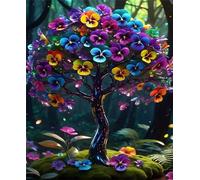 Puzzle 1314 Piezas, Árbol Floral Puzzles para Adultos,Rompecabezas de Adultos, Juguetes de Regalo Entretenimento Puzzle, Juego de Rompecabezas