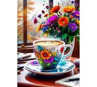 Puzzle 1314 Piezas, Ramo de café Puzzles para Adultos,Rompecabezas de Adultos, Juguetes de Regalo Entretenimento Puzzle, Juego de Rompecabezas