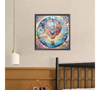 Puzzle 150 Piezas Adultos Globo aerostático, Jigsaw Puzzle 150 Piezas, Rompecabezas Clásico Difícil y Relajante, Idea de Regalo para Ella o Él 65x65cm