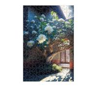 Puzzle 150 Piezas Camelia Blanca, Juego Educativo, Desarrolla la Concentraciòn Mentàl y la Logica, 35x25 cm Puzzles 150 Piezas Adultos