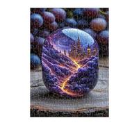 Puzzle 150 Piezas Castillo Paisaje, Juego Educativo, Desarrolla la Concentraciòn Mentàl y la Logica, 35x25 cm Puzzles 150 Piezas Adultos