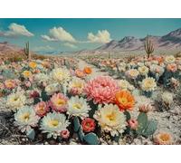 Puzzle 1500 Pieces Fiore del deserto Impossible Rompecabezas Juego Educativo Puzzle Madera Adultos para Adultos Y NiñOs A Partir De 14, Ejercer La Capacidad De Pensamiento LóGico, Regalos Festival L-9