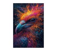 Puzzle 1500 Piezas Adultos Águila Acuarela, Educativo Intelectual Descompresión Divertido Juego Familiar, Rompecabezas 1500 Piezas 87 x 57 cm