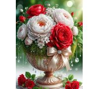 Puzzle 1500 Piezas Adultos Arte, Rompecabezas Entretenimiento Creativo, Diversión DIY, Puzzles Clásicos para Adultos, Colorido y con Jardín de peonías-Motivo