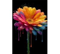 Puzzle 1500 Piezas Adultos Flores Acuarela, Juego Creativo Desarrolla la Concentraciòn y la Logica, Divertido Juego Familiar Puzzles 1500 Piezas 87 x 57 cm