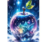Puzzle 1500 Piezas Adultos,Plantas Cristales Puzzles para Adultos y Niños,Diversión Juguete Educativo Puzzle,Rompecabezas de Impresión de Alta Definición